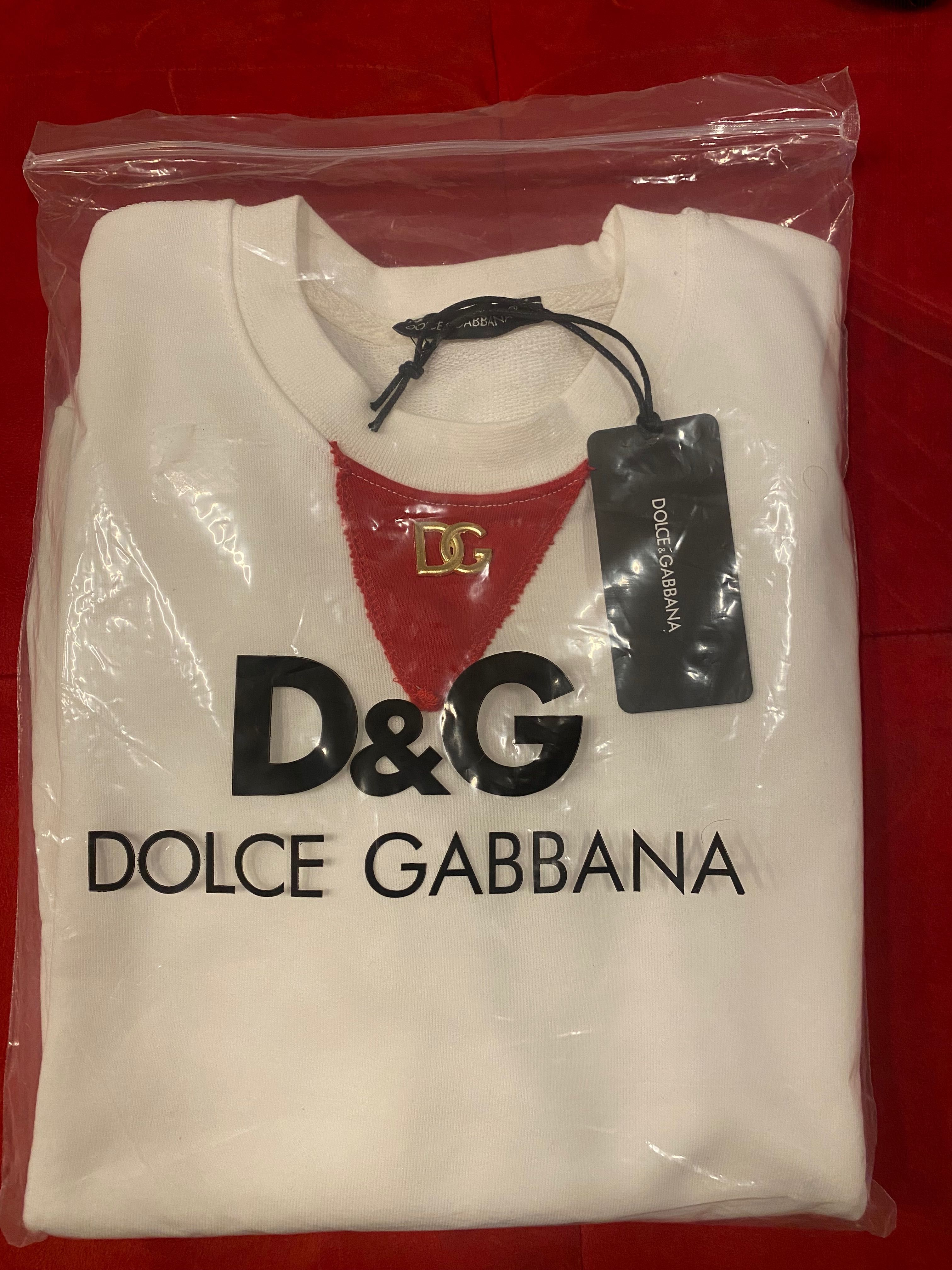 Bluza biała Dolce&Gabbana