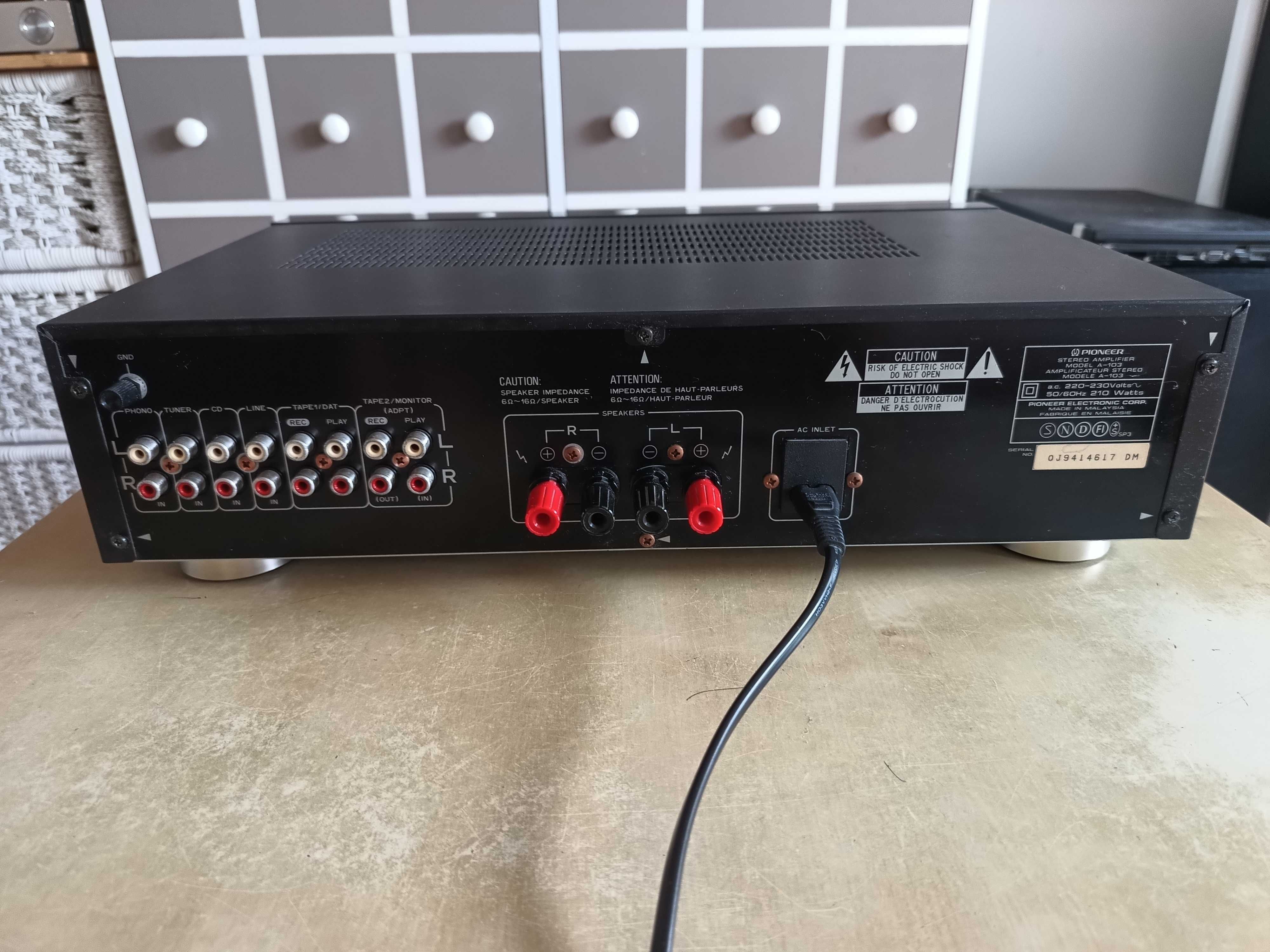 Pioneer A 103 wzmacniacz zintegrowany