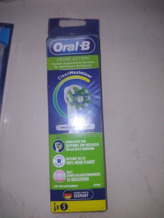 Sprzedam końcówki do szczoteczki rotacyjnej ORAL -B