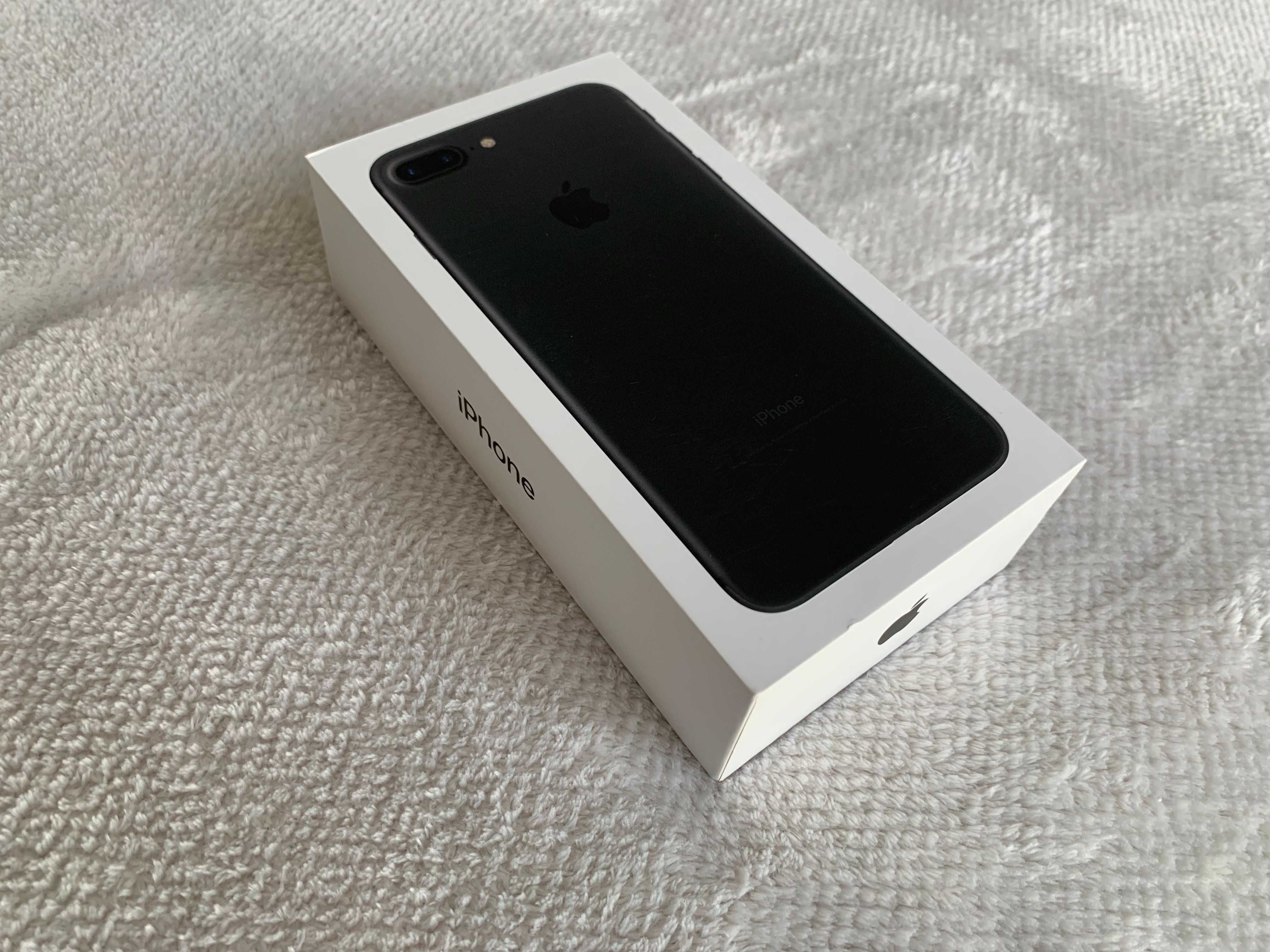 Pudełko iPhone 7 Plus, 128 GB, Czarny z instrukcjami i naklejkami