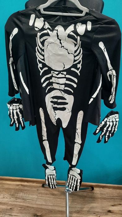 Strój halloweenowy, przebranie dla chłopca,r.110-116