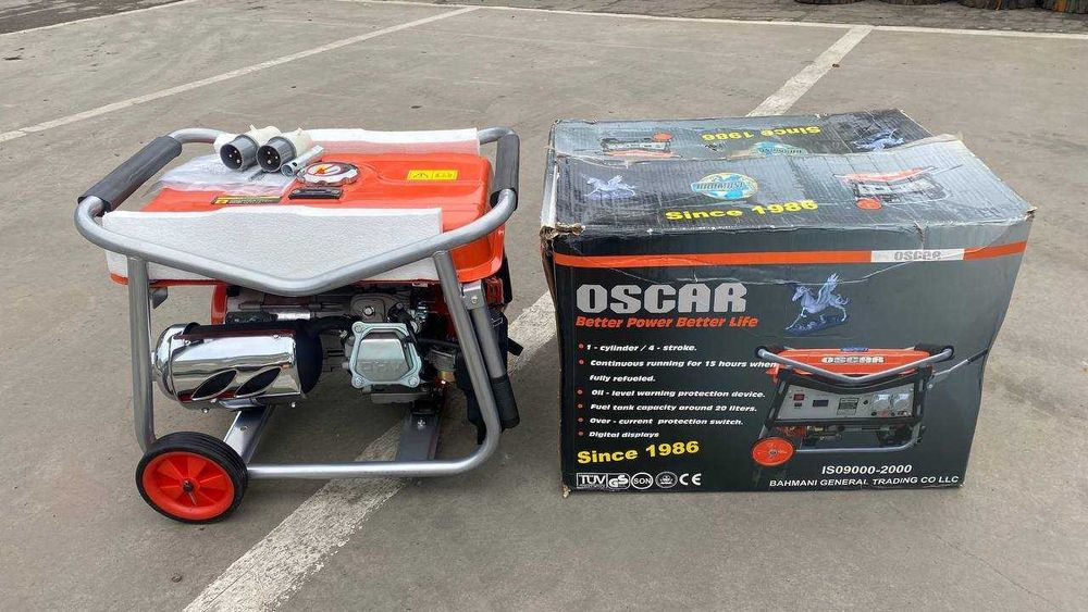 Генератор бензиновый OSCAR 2.5кВт