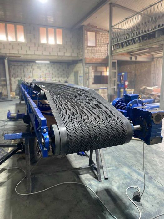 Стрічковий  конвеєр 400*6000для зерна, транспортер, ленточный конвейер