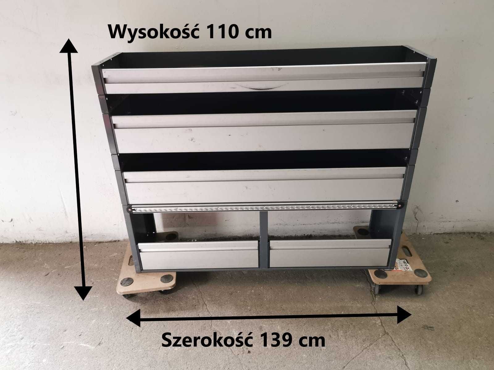 Regał samochodowy serwisowy zabudowa serwisowa warsztatato BURTY WURTH