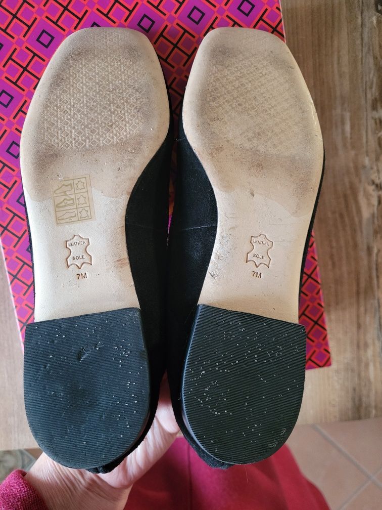Tory burch oryginalne półbuty skóra r. 37