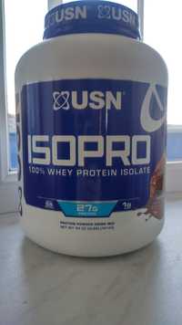 Протеїн,чистий ізолят. USN. IsoPro Chocolate, 4 lbs (1,814 g).