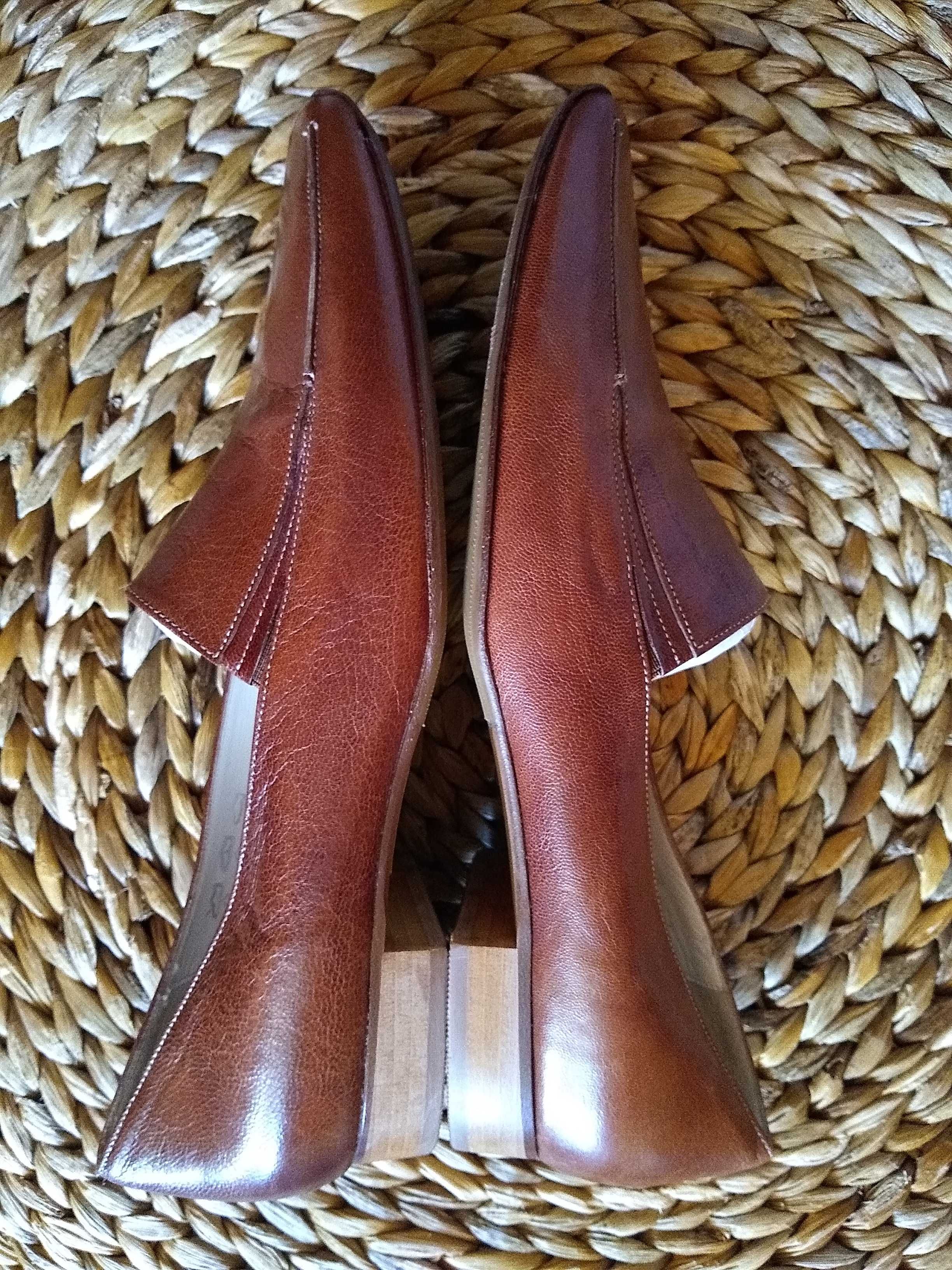 Buty Sioux  Handmade  Eleganckie damskie buty, 100% Skóra, Roz. 40,5