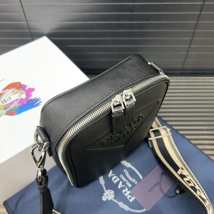 Prada сумка мужская барсетка черная клатч слинг