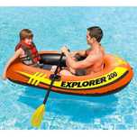 Intex Лодка надувная полутораместная Intex EXPLORER (весла, насос)