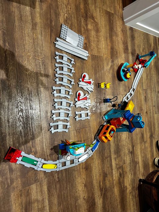 Lego Duplo Kolejka Pociąg Towarowy 10875