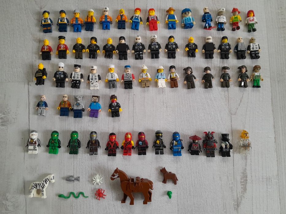 8 kg lego i nie tylko posegregowane kolorami