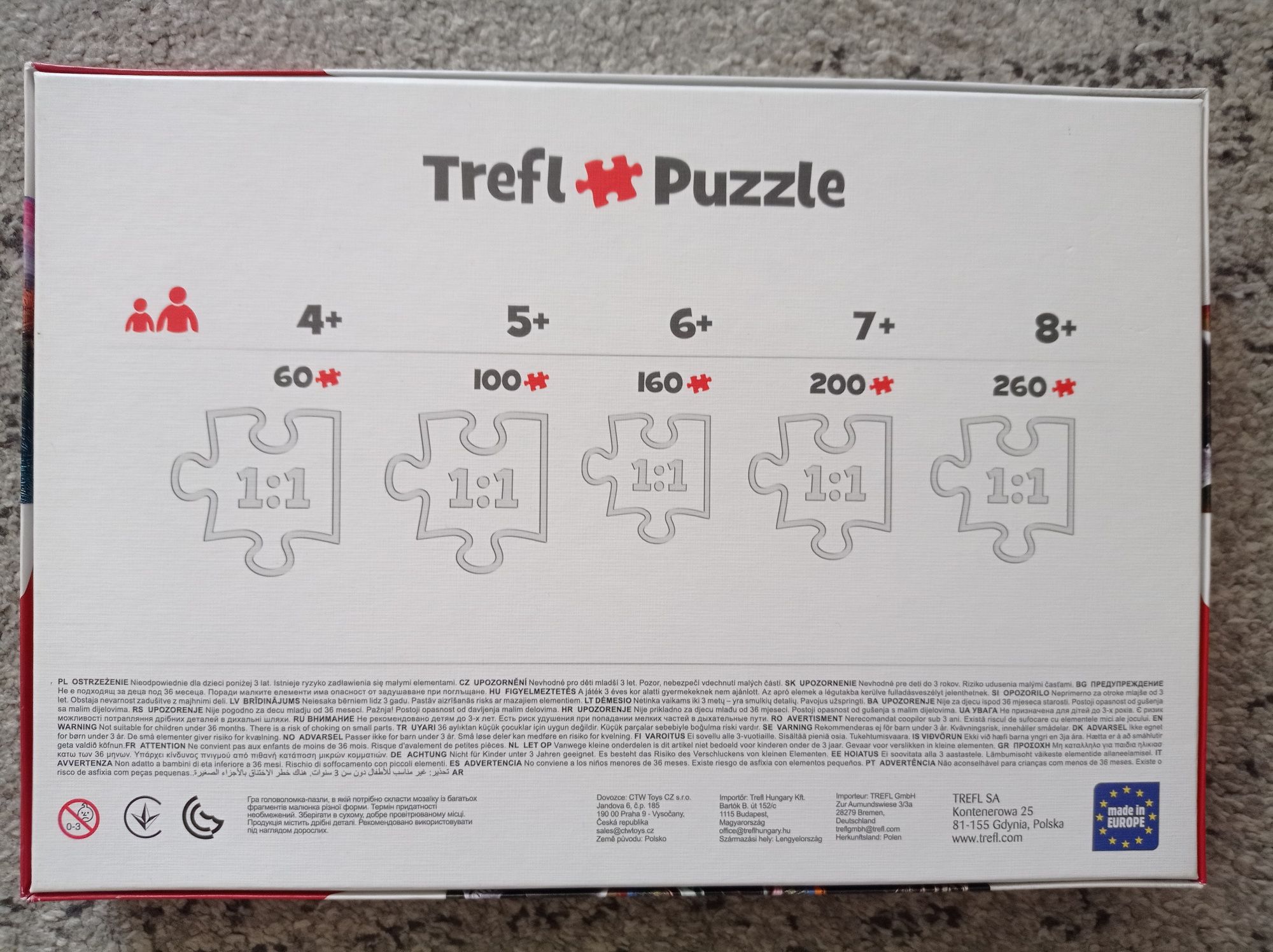 Puzzle 200 elementów