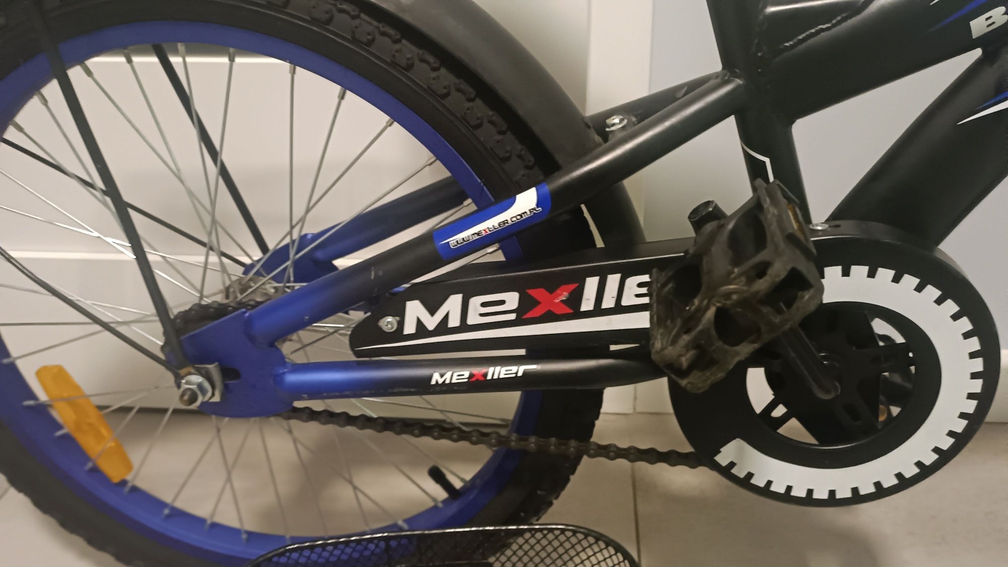 Rower BMX 20" plus kółka boczne