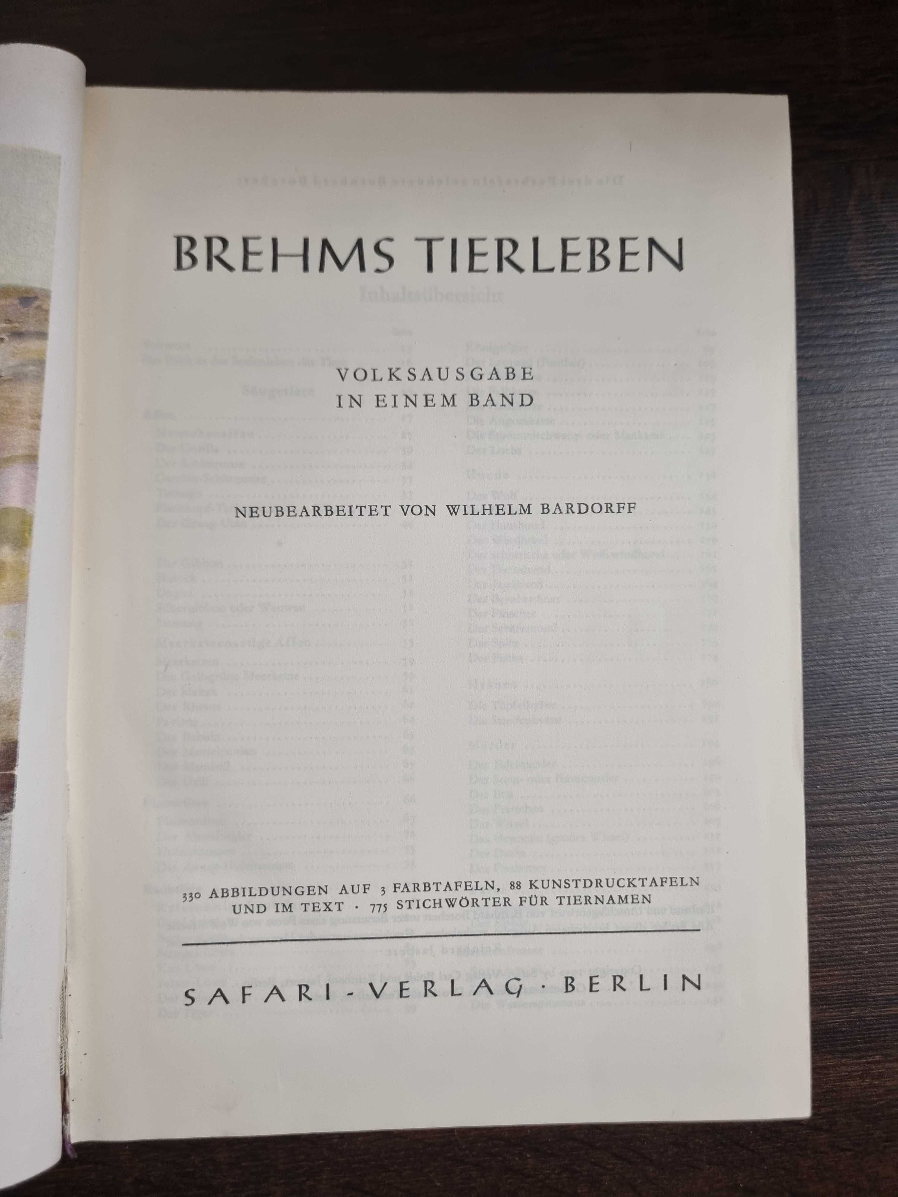 Brehms Tierleben po niemiecku