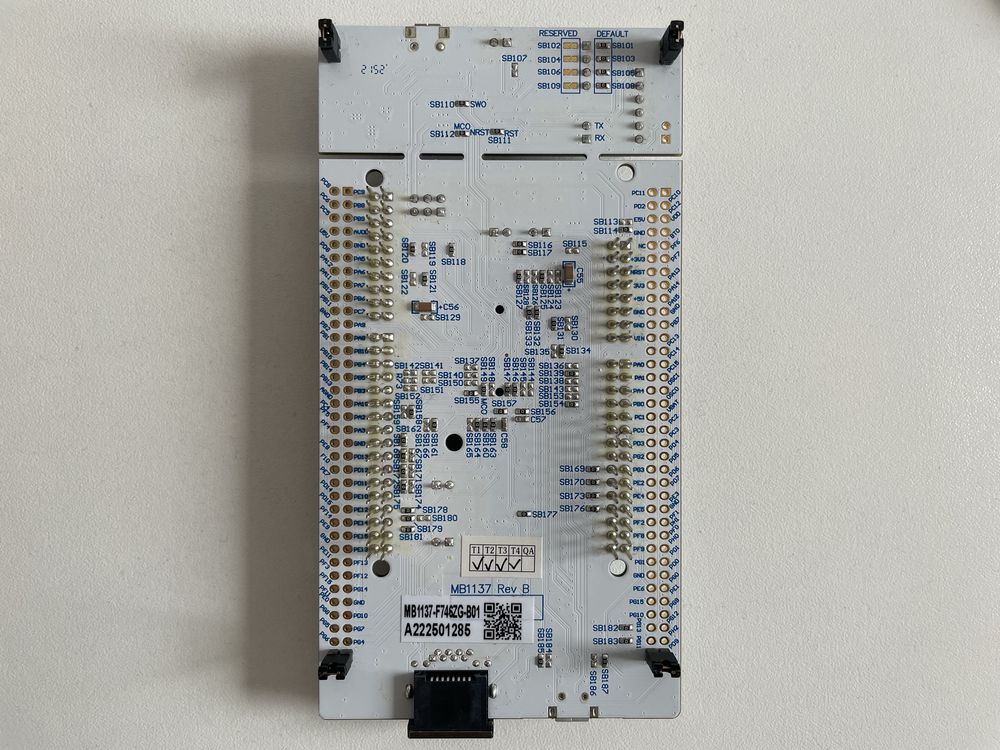Płytka devboard STM32 NUCLEO-F746ZG ARM Cortex M7 DSP 216MHz 320KB RAM