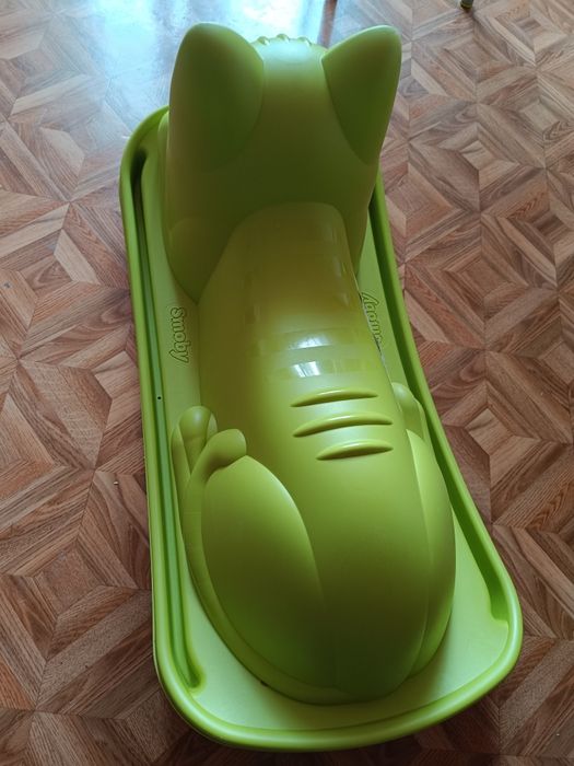 Продам гойдалку " зелений котик"smoby