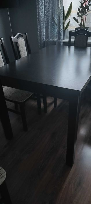 Stół 120/80 wstawka 20 bez krzeseł