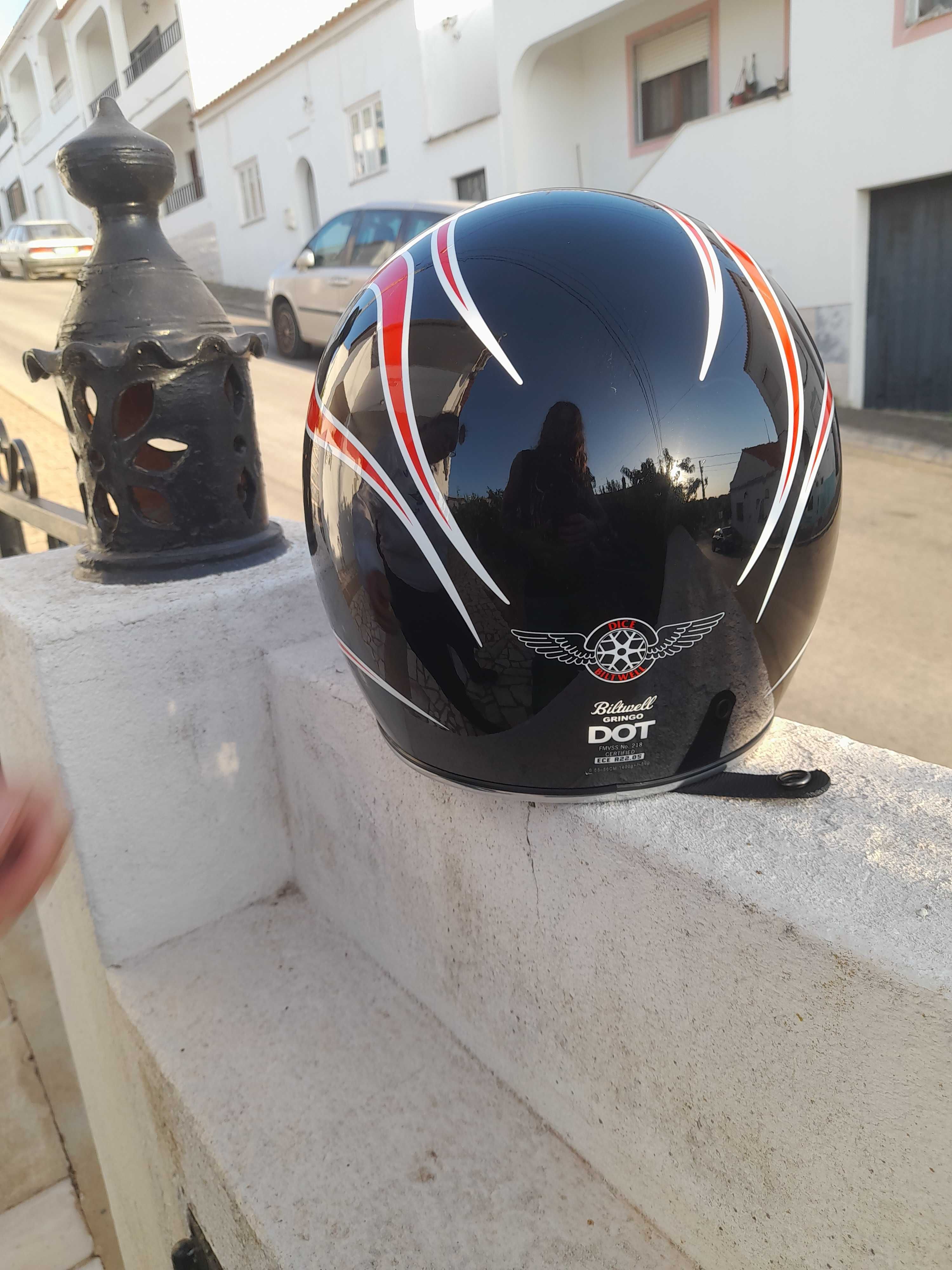 Capacete builtwell gringo tamanho S