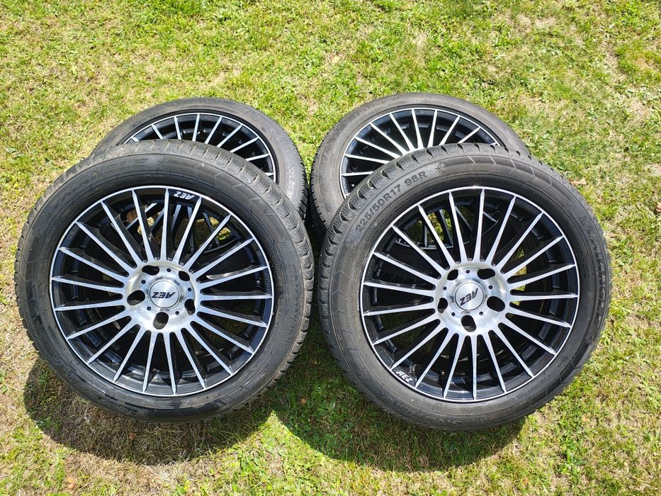 Aez 5x120 felgi kola zimowe BMW styling dunlop