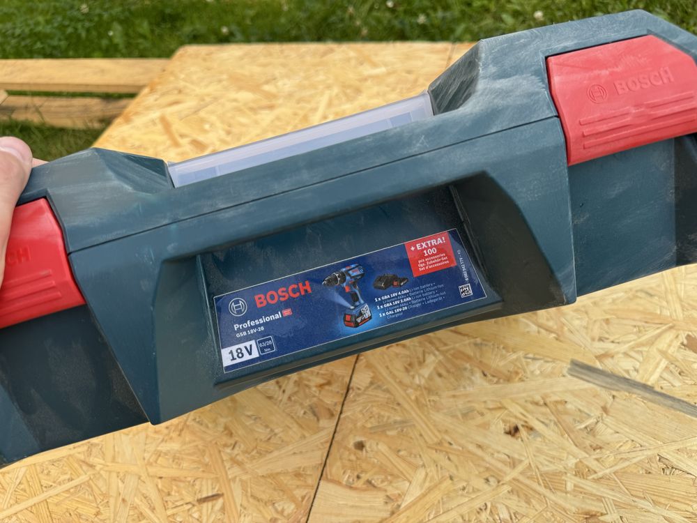 Bosch wkrętarka GSB 18V-28 set