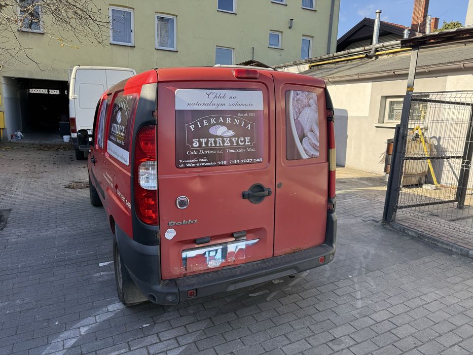 Fiat doblo MAXI 2008 FV23% benzyna/gaz VAT1