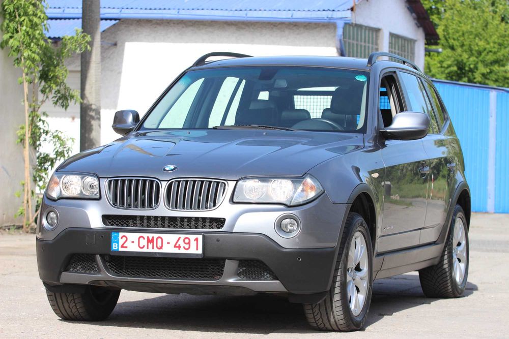 BMW X3 2010r. 2.0 Diesel 177KM 4x4 napęd PÓŁSKÓRY Alusy Opłacony