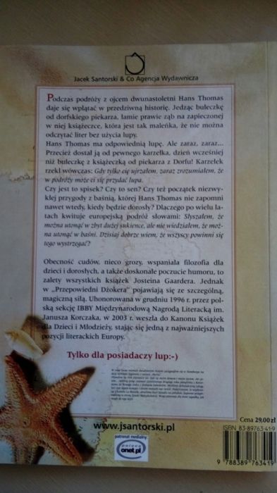 Przepowiednia dżokera. Jostein Gaarder