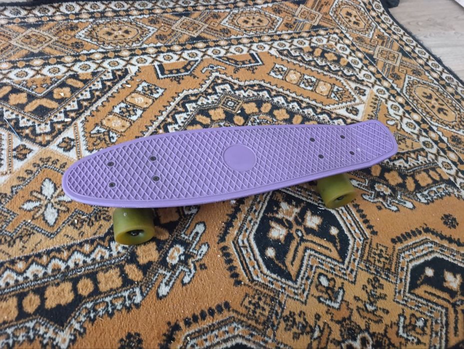 Penny board fioletowy