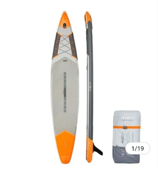 PRANCHA DE STAND UP PADDLE INSUFLÁVEL PASSEIO 500 / 12'6