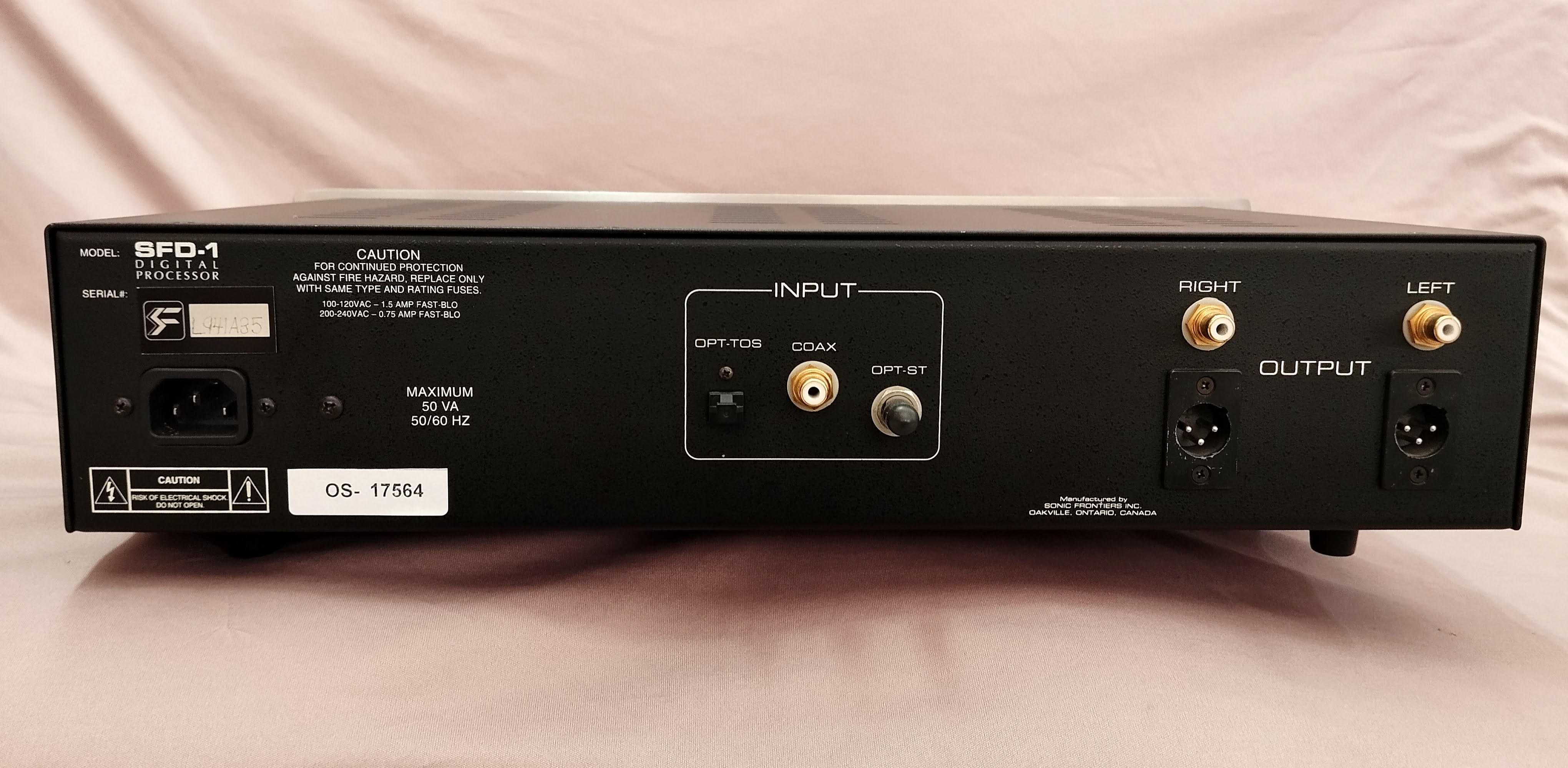 Sonic Frontiers SFD-1 Conversor Digital Vintage