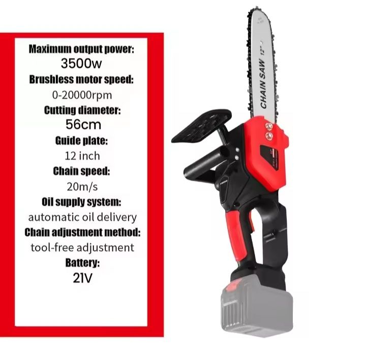 Motosserra 12" Motor sem escovas em Promoção