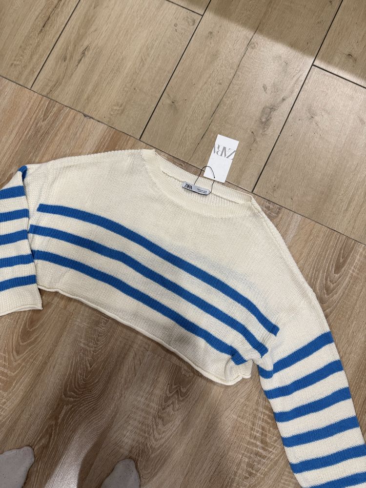 Sweter sweterek crop top bluzka