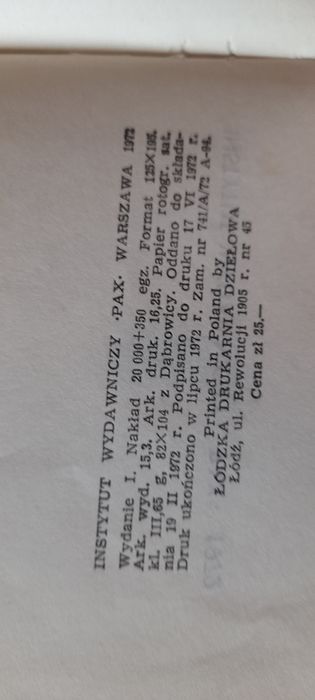 Kochałam księcia Józefa - Hanna Muszyńska-Hoffmannowa Wyd I 1972 PAX