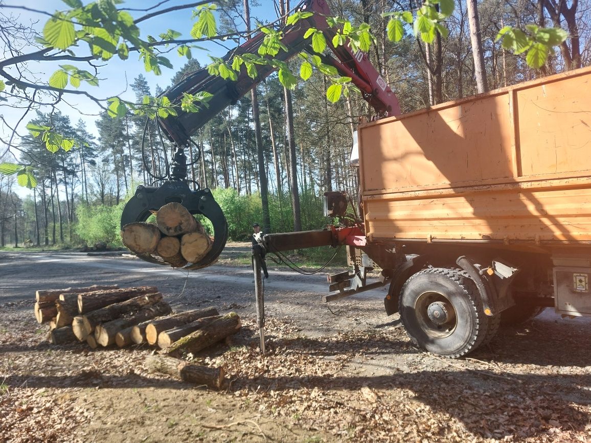 Usługi HDS transport drewna węgla kdw kukurydzy skup złomu transport