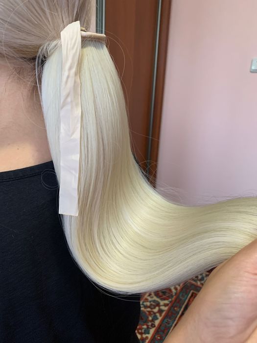 Хвостик накладний на заколці і мотузках