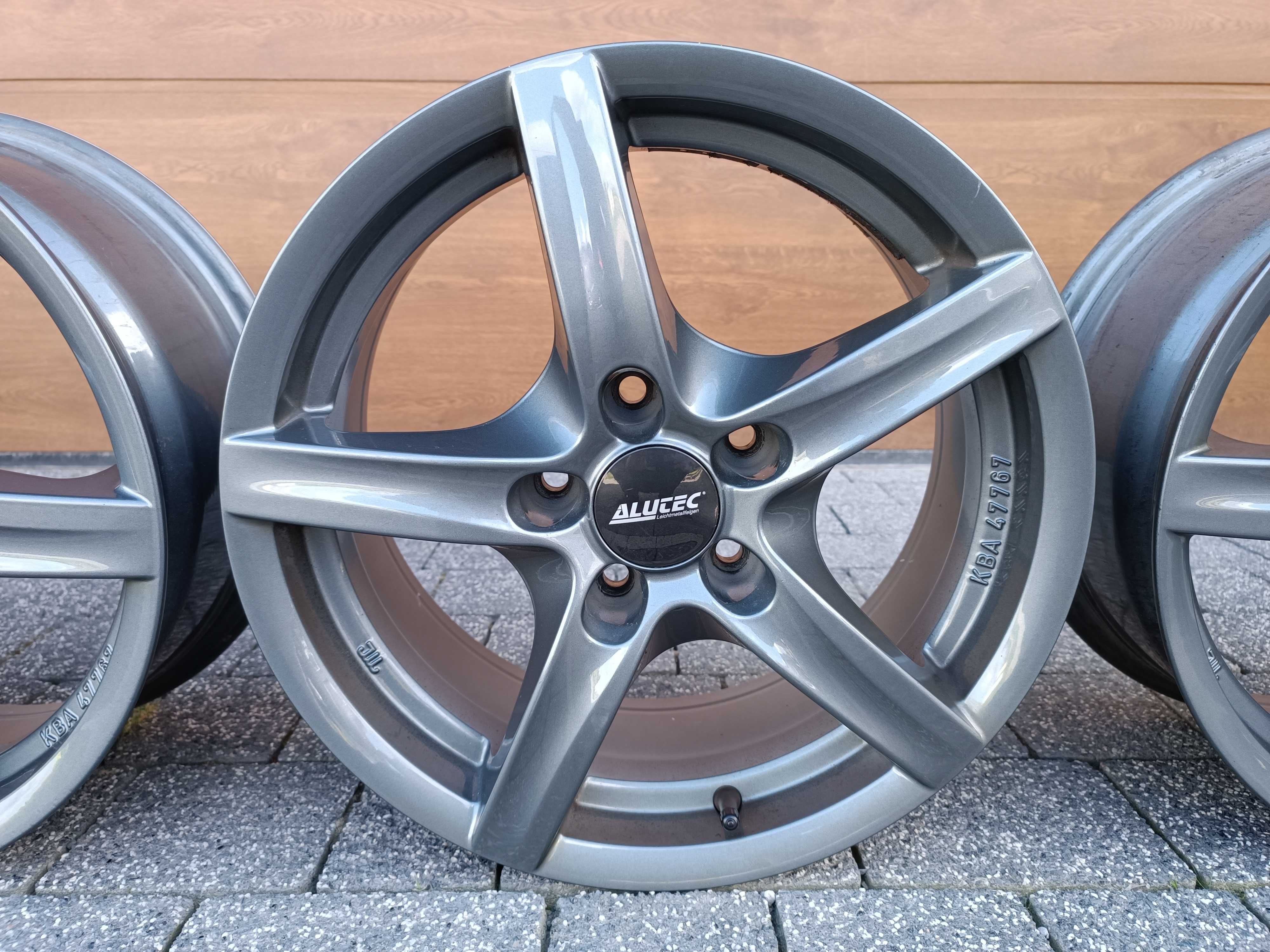 Felgi aluminiowe ALUTEC Grip 7Jx16" 5x112 mercedes, vw, audi JAK NOWE!