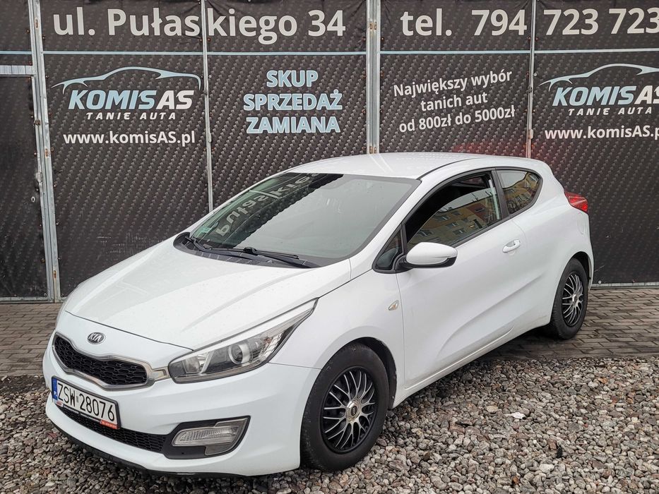 Kia Ceed 1.4 2013r • klimatyzacja • grzana kier. • Bluetooth • 6 bieg