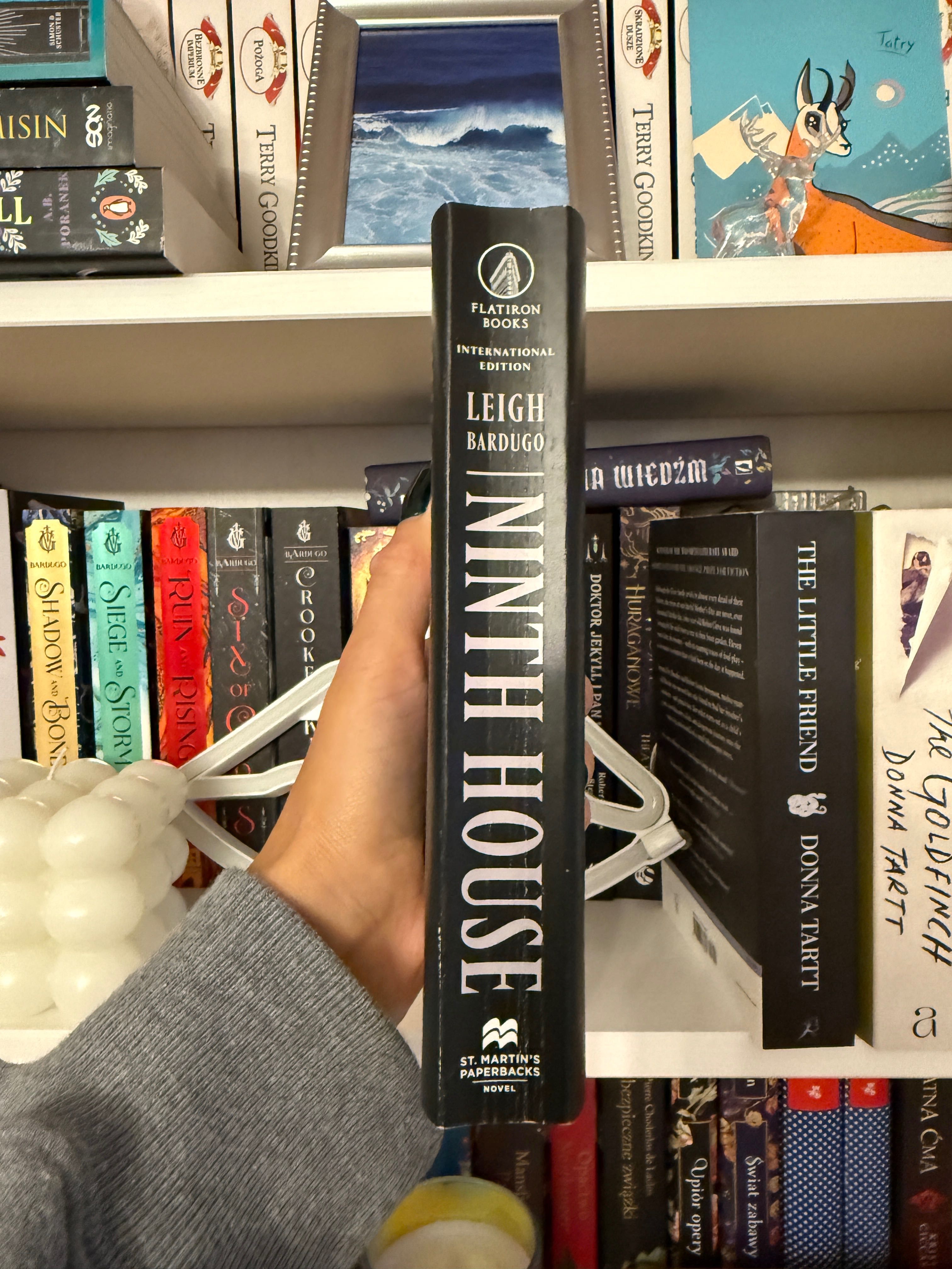 Ninth house Leigh Bardugo książka po angielsku, wydanie kieszonkowe