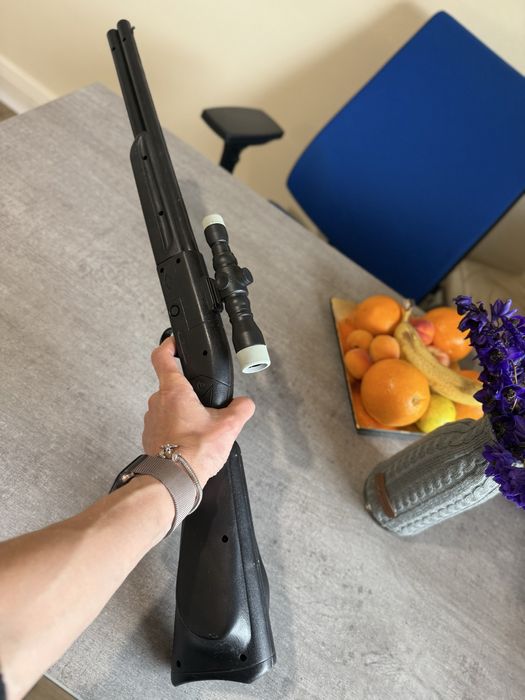 Ружьё реалистичное, игрушечное звуковые выстрелы