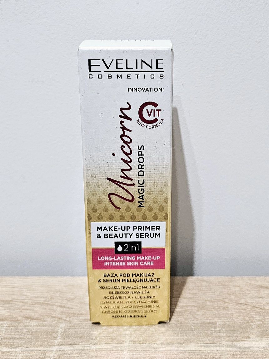 Eveline Cosmetics Unicorn Magic - baza serum pod makijaż 30ml Nowa.
No