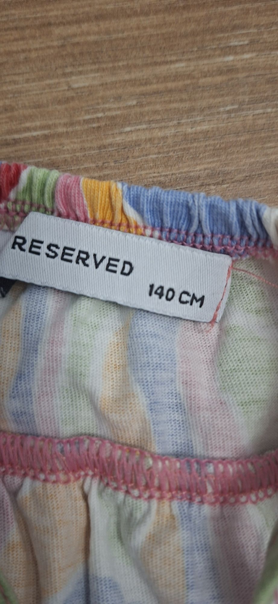 Sukienka dziewczęca na lato rozmiar 140 reserved
