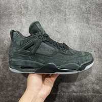 KAWS x Air Jordan AJ4 "Black"