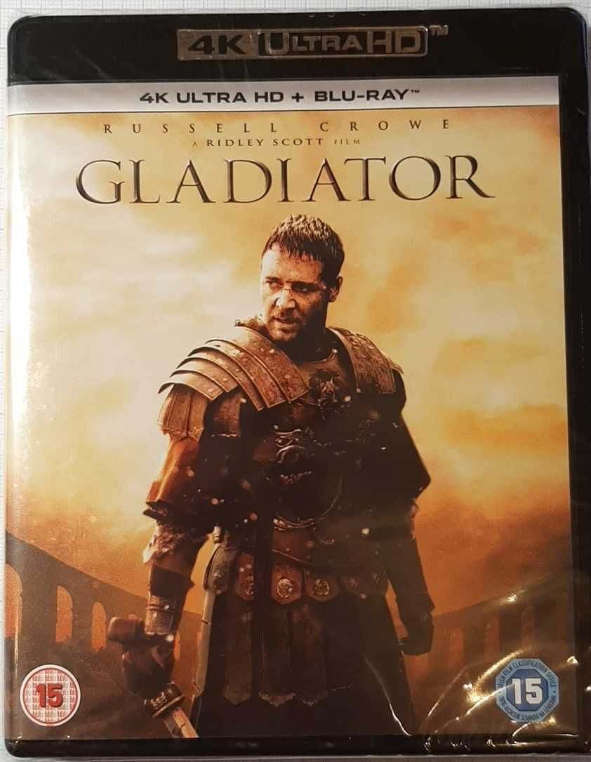 GLADIATOR 4K + 2x Blu Ray wer.UK eng