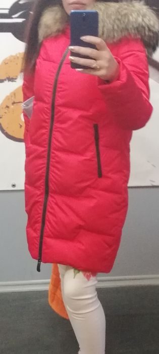 Продам пуховик теплий