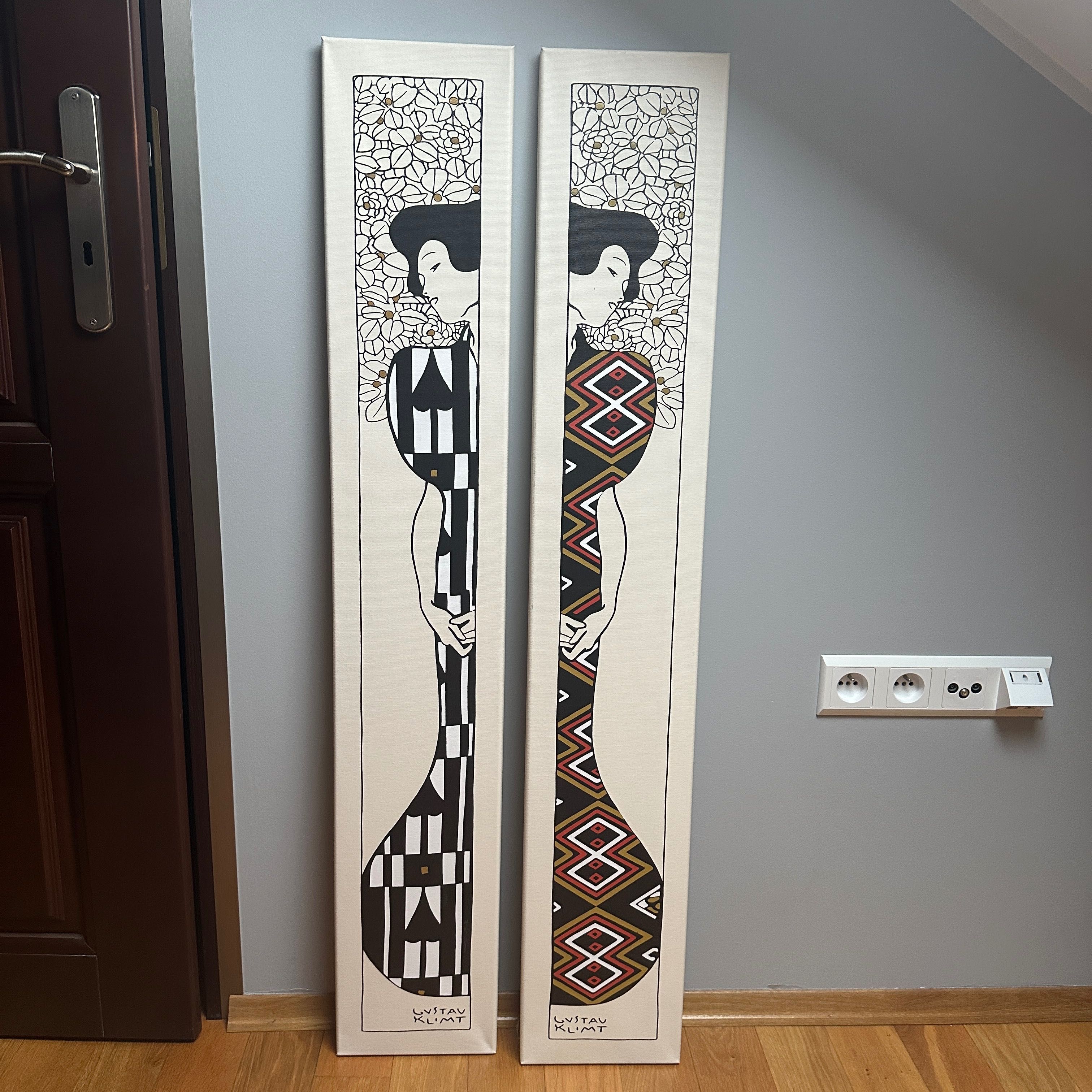 Obraz "Kobieta i drzewo" Gustava Klimta