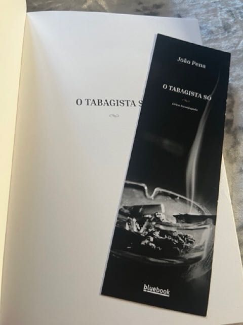 Livro "O Tabagista Só" de João Pena