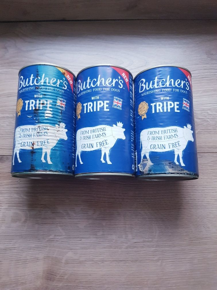 Karma dla dorosłych  psów 3x 1200g  Butchers