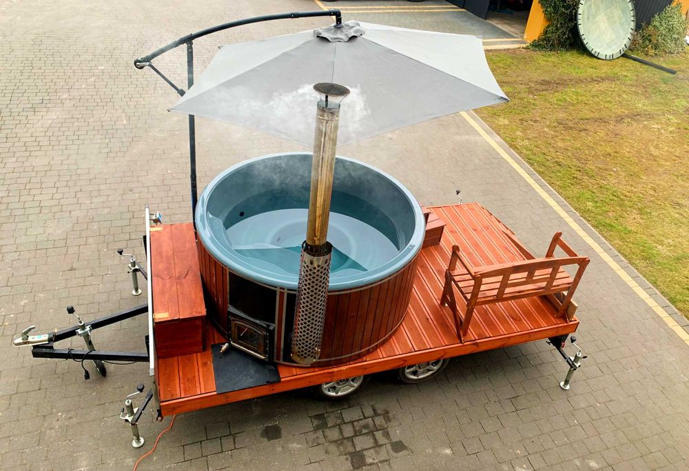 Mobilna Balia / Ruska Bania / Jacuzzi / Mobilne Spa WYNAJEM