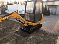 Wynajem minikoparki - kopiesz sam od 1-10ton