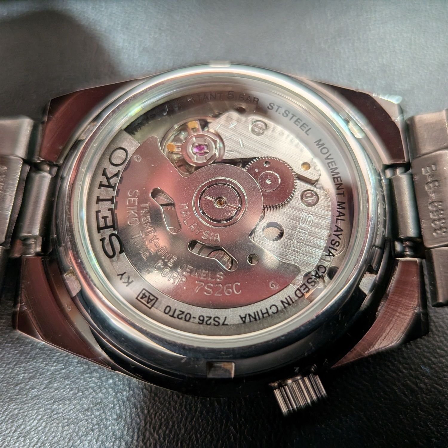 Seiko SNKE03K1 Automático Preto